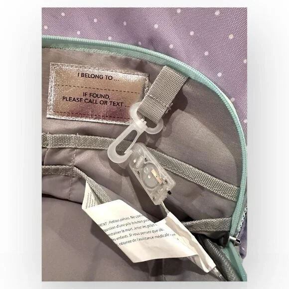 Butterfly Design Light-Up Backpack With Personalized Name "Stella" - Well Used - Picture 4 of 16